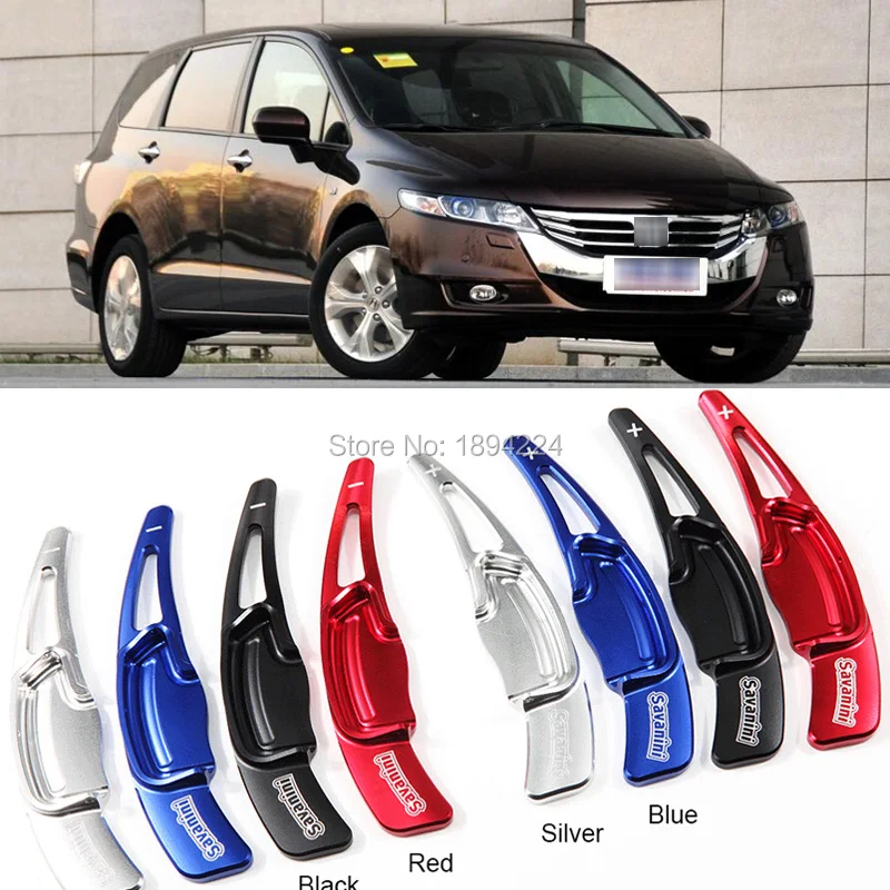 2 шт. Алюминиевый автомобильный рычаг переключения передач для Honda Odyssey 2013-2014 |