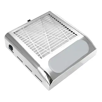 

80W Nail Dust Suction Dust Collector Fan Vacuum Cleaner Manicure Machine Tools Strong Power Nail Fan Art Manicure Salon Tools