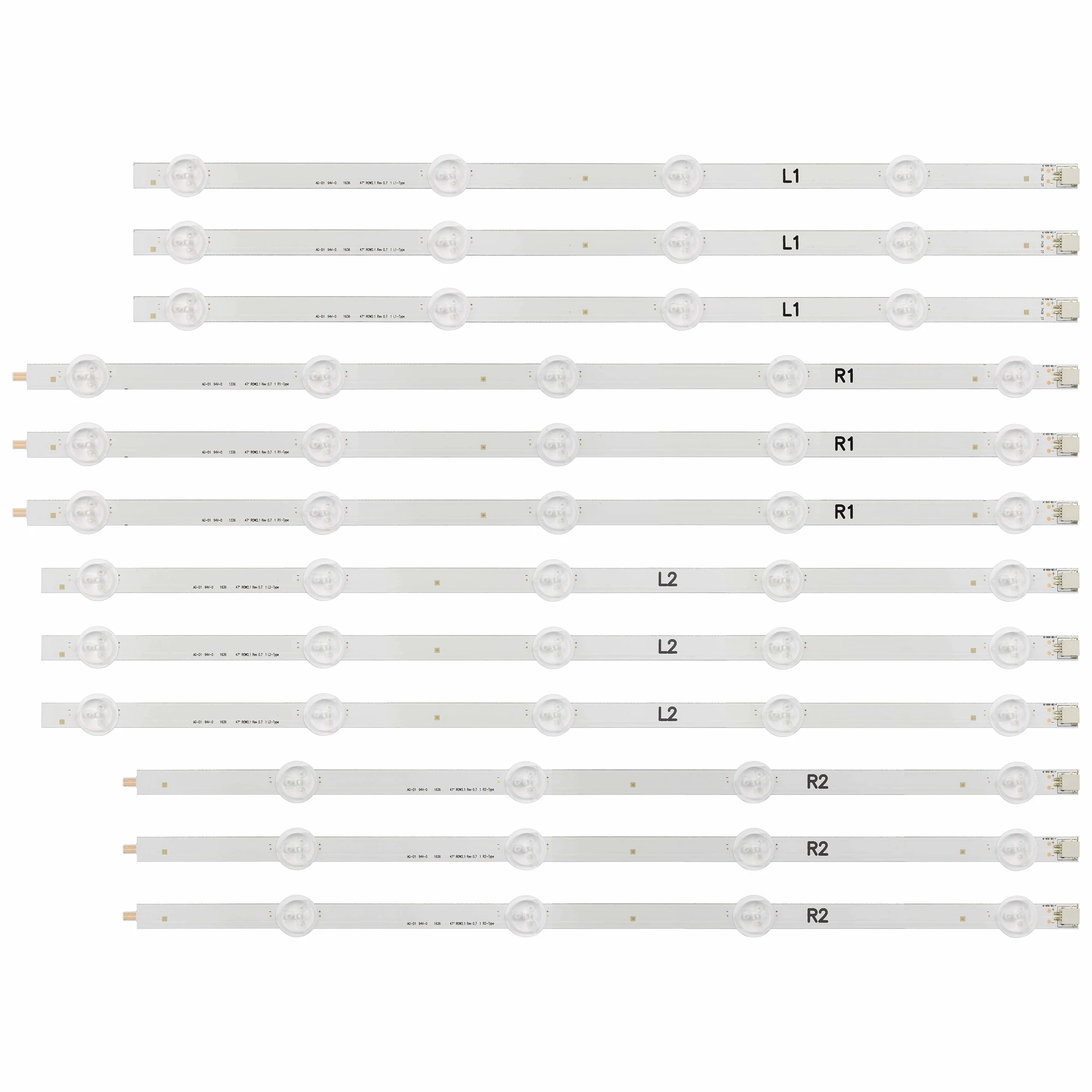 Сменная Светодиодная лента для подсветки LG 47LN570S 47LN575S 47LA620S 47LN575V 47LA620V LC470DUE 47LN578V