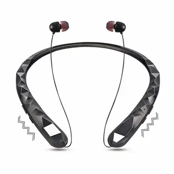 

HX919 Neckband Design Waterproof Telescopic Sport Headphone Button Control Wireless Bluetooth4.0 Earphone With Mic