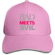 TSDFCEminem Bad Meets Evil кепки, мужские и женские бейсболки