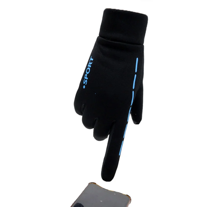 Мужские и женские перчатки с экраном для телефона для вождения, езды на велосипеде, бега, зимние теплые перчатки, варежки, элегантные женские зимние перчатки