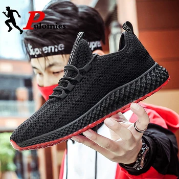 

2020 Summer Men Casual Shoes Men Tennis Shoes Light Breathable Mesh Sneakers Platform Sneakers Men Sport Shoes Men Walking Shoes