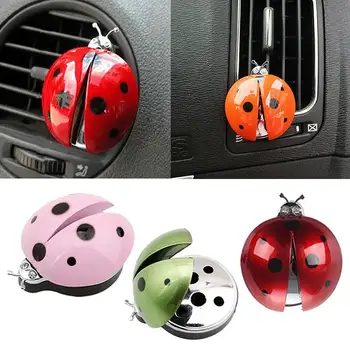 

Cute Ladybug Car Air Vent Freshener Perfume Clip Fragrance Aromas Diffuser Decor 2020