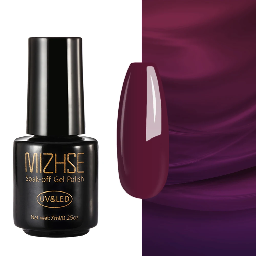GJH005 MIZHSE Гель-лак для ногтей набор розовый зеленый желтый красные блестки цвет лак для ногтей основа и верх для ногтей Esmalte Para Unha Гель-лак - Цвет: GJH005