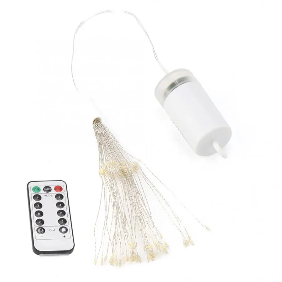 Firework LED Copper Wire Strip String Fairy Lights Wedding Party Xmas Decoration Combination/In /Sequential/Slo Glo/Chasing