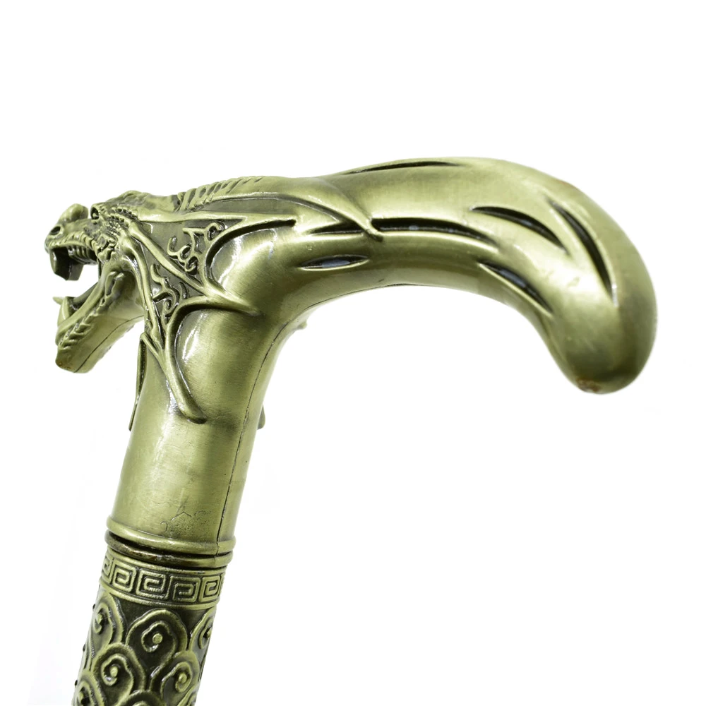 Трость Dragon Head для мужчин трость Дракон T ручка металлическая тростниковая модная