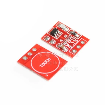 

ttp223 touch button module self-locking point moving capacitive switch single-way transformation microwave radar sensor module