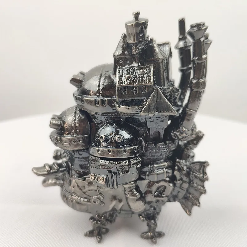 Аниме Миядзаки Хаяо металлический Howl движущийся замок кальцифер GK статуя ПВХ фигурка Коллекция Модель игрушки M2738