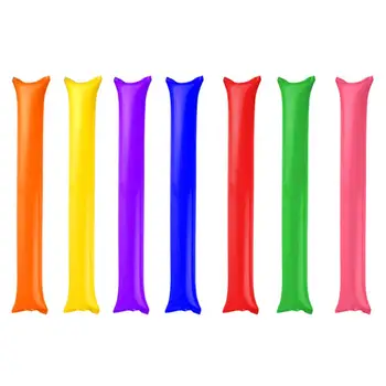 

100pcs Cheering Sticks Vocal Concert Noise Maker Inflatable Cheer Sticks Cheer Team Against Stick KTV Bar Event Party Supplies