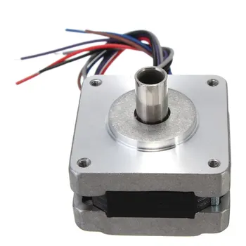 

1pcs 39MM Hollow Shaft Hybrid Stepper Motor 4 Phase 5 Wire Square 1.8 Degrees Stepper Motor DC12V 5W