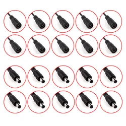 10Sets 12V DC Extension Cable 12V 5.5*2.1mm Male / Female Connector Power Plug With Cord Cable For LED Strip 5050 3528