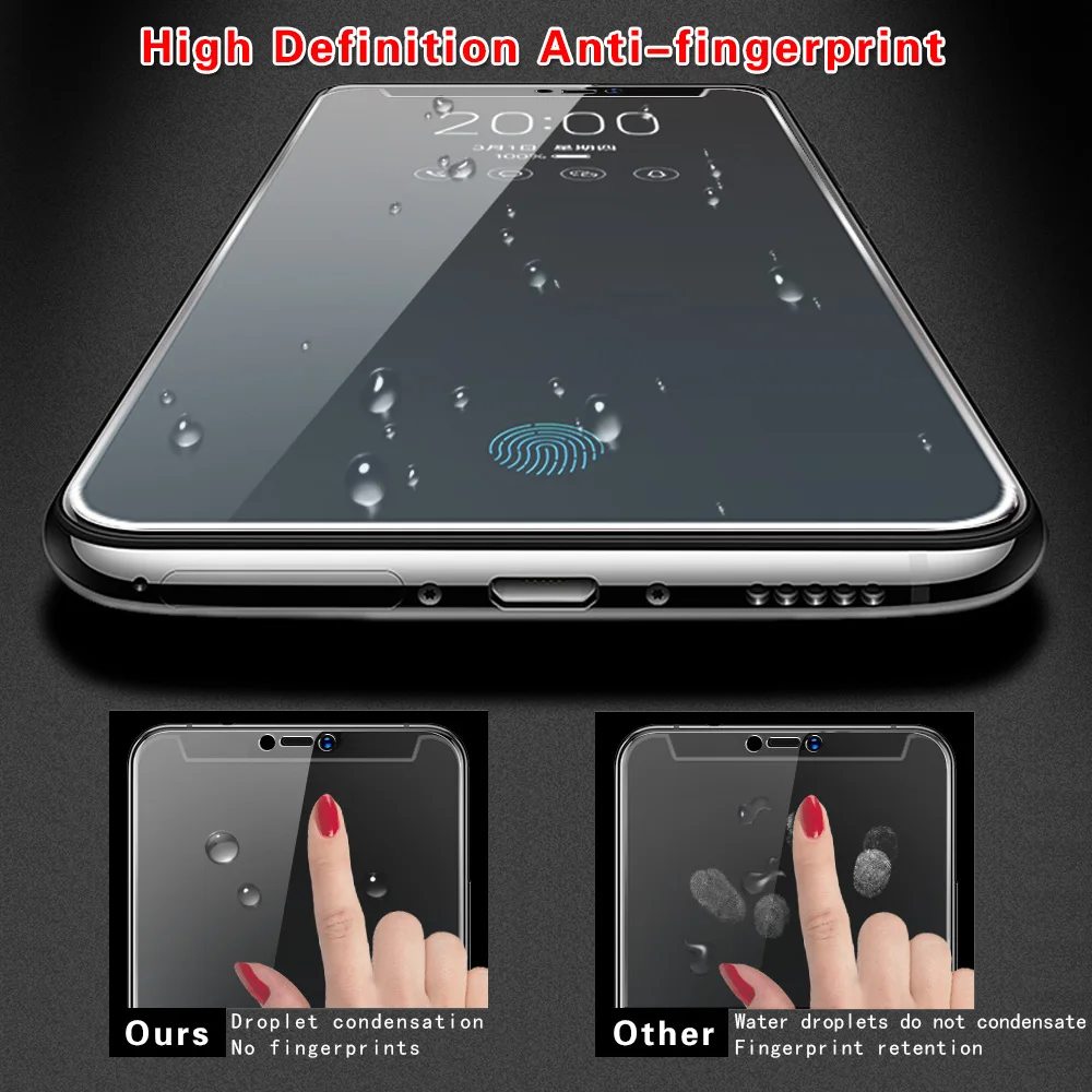 Защитная пленка из закаленного стекла для Alcatel 1 / 1C 1S 1X 3 3L A50 LdeaXTRA LX Onyx|Защитные