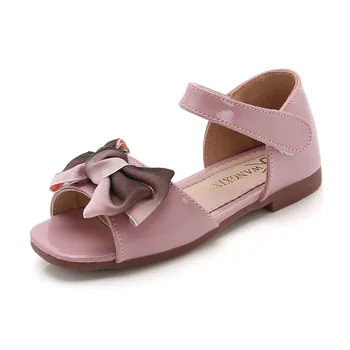 

Kid 2020 Summer Sandals Fashion Sweet Cute Bow Sandals Toddler Baby Girl Princess Shoes Children Soft Bottom Crystal Little Girl