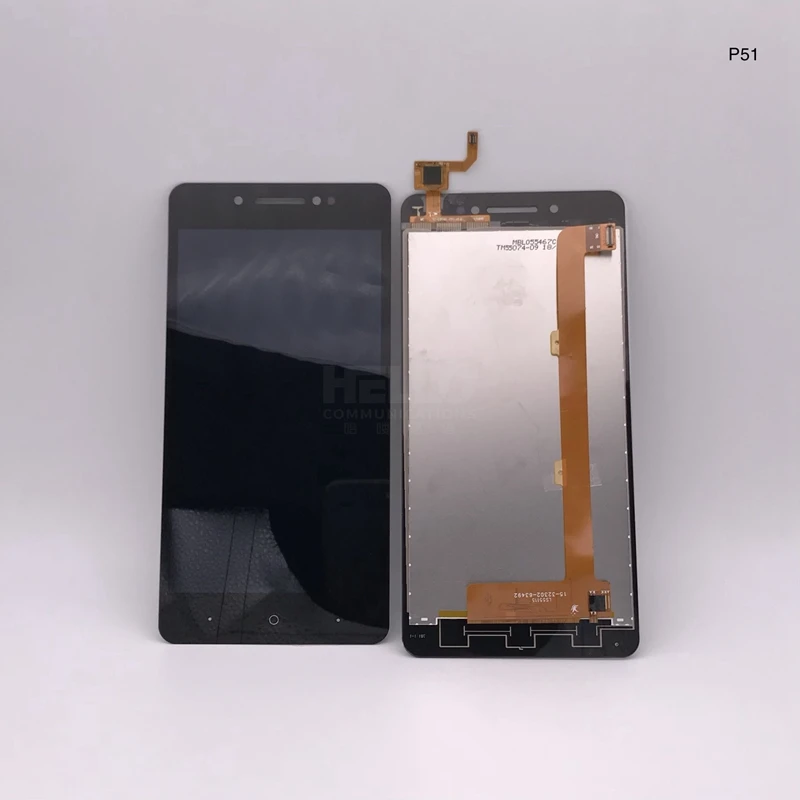 

RYKKZ 100% Test Mobile Display Screen for Itel P51 LCD Display Touch Screen Assembly Replacement