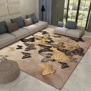 3D Cartoon Butterfly pattern Printing Carpet Kids Room play Mats Child Home Game Carpets for Living Room Bedroom Decor Area Rugs