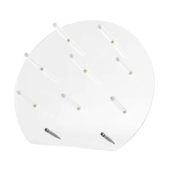 

Acrylic Display Stand, Doughnut Dessert Stand Table Holds Up to 8 Donuts for Wedding, Birthday Party, Christmas