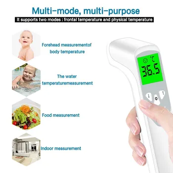 

LCD Digital Non-Contact termometro digital infrarojo Forehead Body Temperature Tool Home child baby food body термометр цифровой