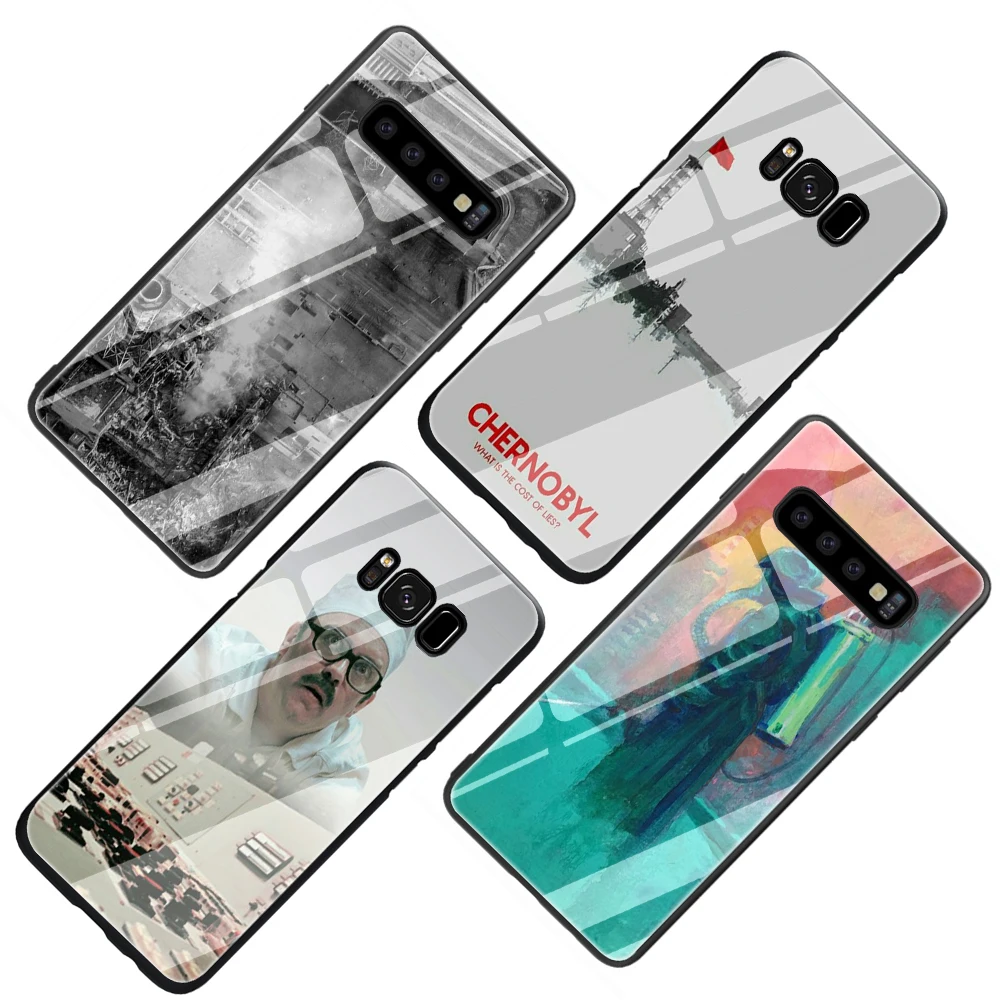 EWAU Чернобыля 1986 чехол из закаленного стекла для телефона для samsung S7, 8, 9, 10, 8, 9, 10, плюс A10 20 30 40 50 60 70