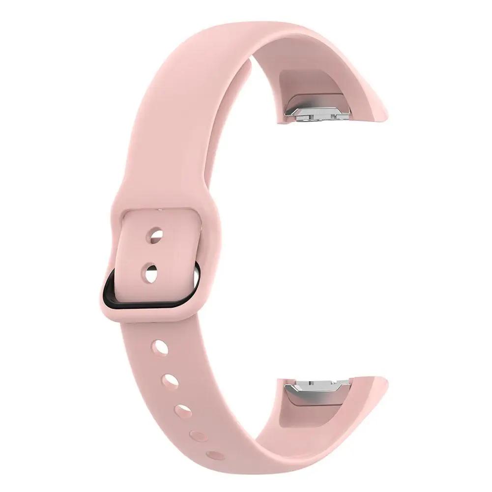 Light Pink Силиконовый ремешок для наручных часов для samsung Galaxy Fit SM-R370 новейший смарт-браслет - Цвет ремешка: Light Pink