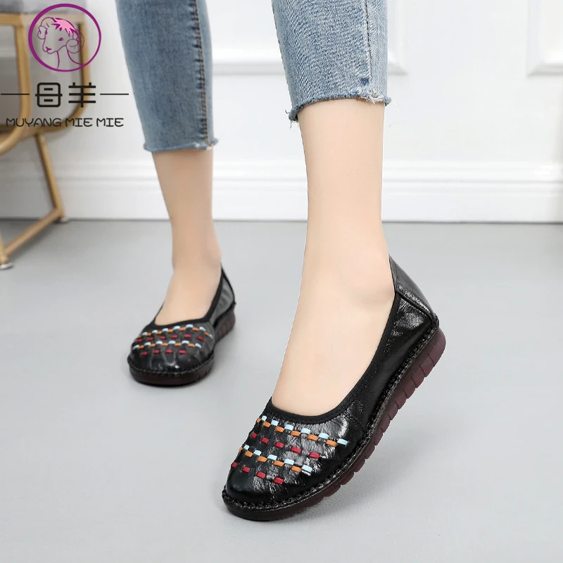 ladies soft leather shoes