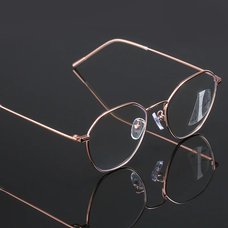 Rosegold Anti-blue Progressive Multifocal Reading Glasses Women Smart Zoom Elderly Eyewear Men Protable Presbyopic Glasses 3