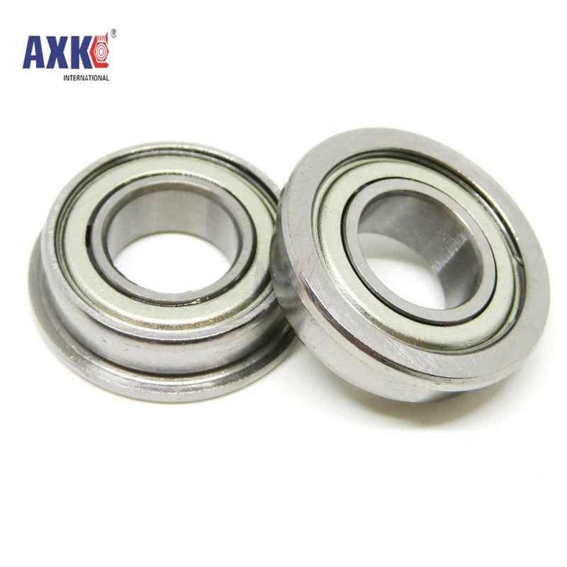 2pcs F6800ZZ F6801ZZ F6802ZZ F6803ZZ F6804ZZ F6805ZZ 25x37x7mm Flange Thin Wall Ball Bearing Metal Shielded Flanged Bearings