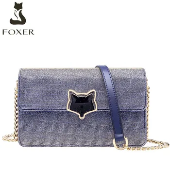 

FOXER 2020 New Women leather bag crossbody bags for women designer bags famous brand women bags luxury handbags women bags