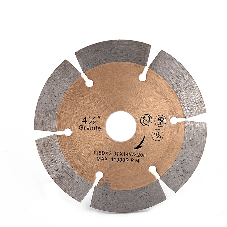 

DB28 Fast Cutting Circular Saw Blades 4.5 Inch D115mm Sintered Hot Press Diamond Cutting Disc for Granite Ceramic Tiles 10PCS