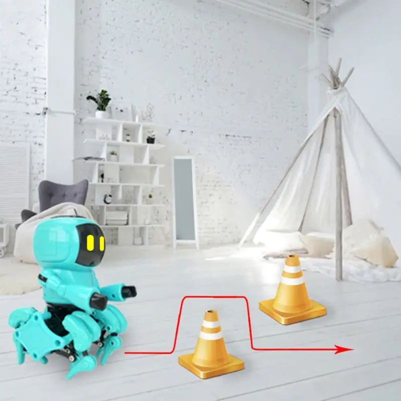 Интеллектуальный индукционный робот DIY электрические следящие роботы с датчиком жестов Избегайте