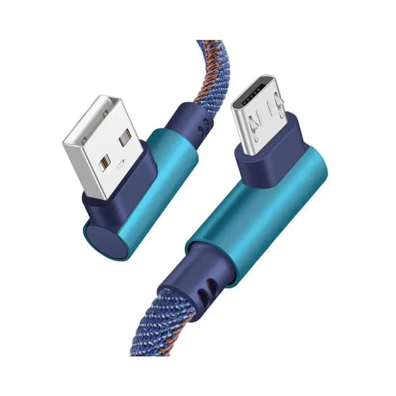 Высококачественный 1/2 м тип-c 90 градусов под прямым углом USB C медный сердечник синхронизации данных 3,1 Android практичный для типа кабельного зарядного устройства Q2Q8