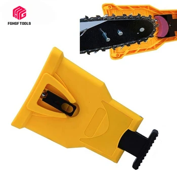 

FGHGF Woodworking Quick Chainsaw Teeth Sharpener Fast Knife Stone Sharpens Power Chain Cutting Grinding Tool Accessory