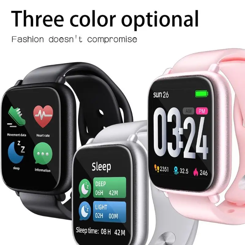Смарт-браслет Q1 кровяное давление Пульс IP68 фитнес-трекер Smartwatch напоминание о звонке оповещение о сидячем напоминание