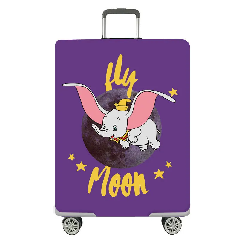 Толстый Дорожный Чехол для багажа, спящий мишка, защитный чехол для багажника, чехол для чемодана 18 ''-32'', эластичный чехол для чемодана