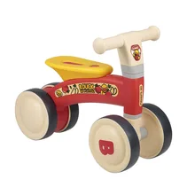 Детский велосипед с доп. балансом велосипед милые узоры ребенок учится ходить на тренировки баланс чувство без ножных педалей ходунки езда игрушки