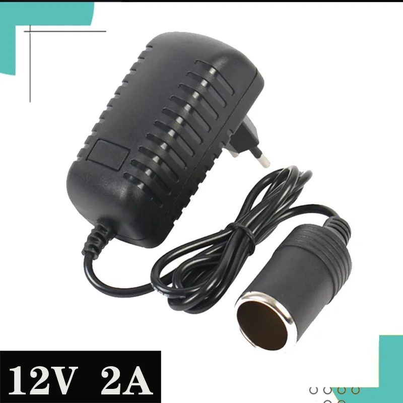 12V 2a socket adapter converter car cigarette lighter 100-240V to AC/DC | Электроника