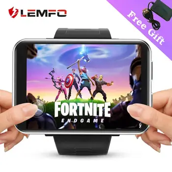 

LEMFO 4G Smart Watch Android 7.1 3GB+32GB 2.86inch LEMT Game Smartwatch Men Support 5MP Camera SIM Card GPS WiFi Big Battery