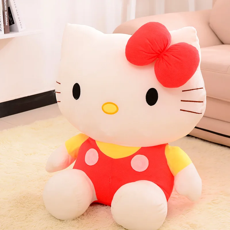 35/45 см милый рисунок «Hello Kitty» кошка плюшевая игрушка прекрасный чучело кукла подушка детские игрушки девушке подарок ребенку на день рождения хорошее качество одежда с «hello kitty»