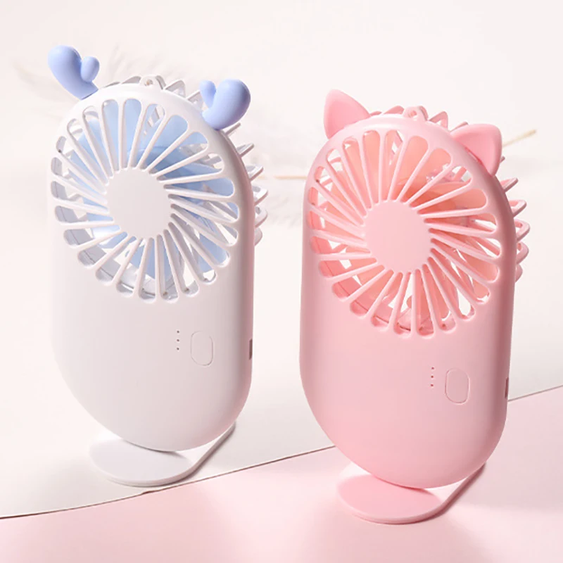 

New Pattern Pocket Fans Usb Charge Mini- Hold Fans Student Outdoors Portable Small Fan Mini Air Cooler