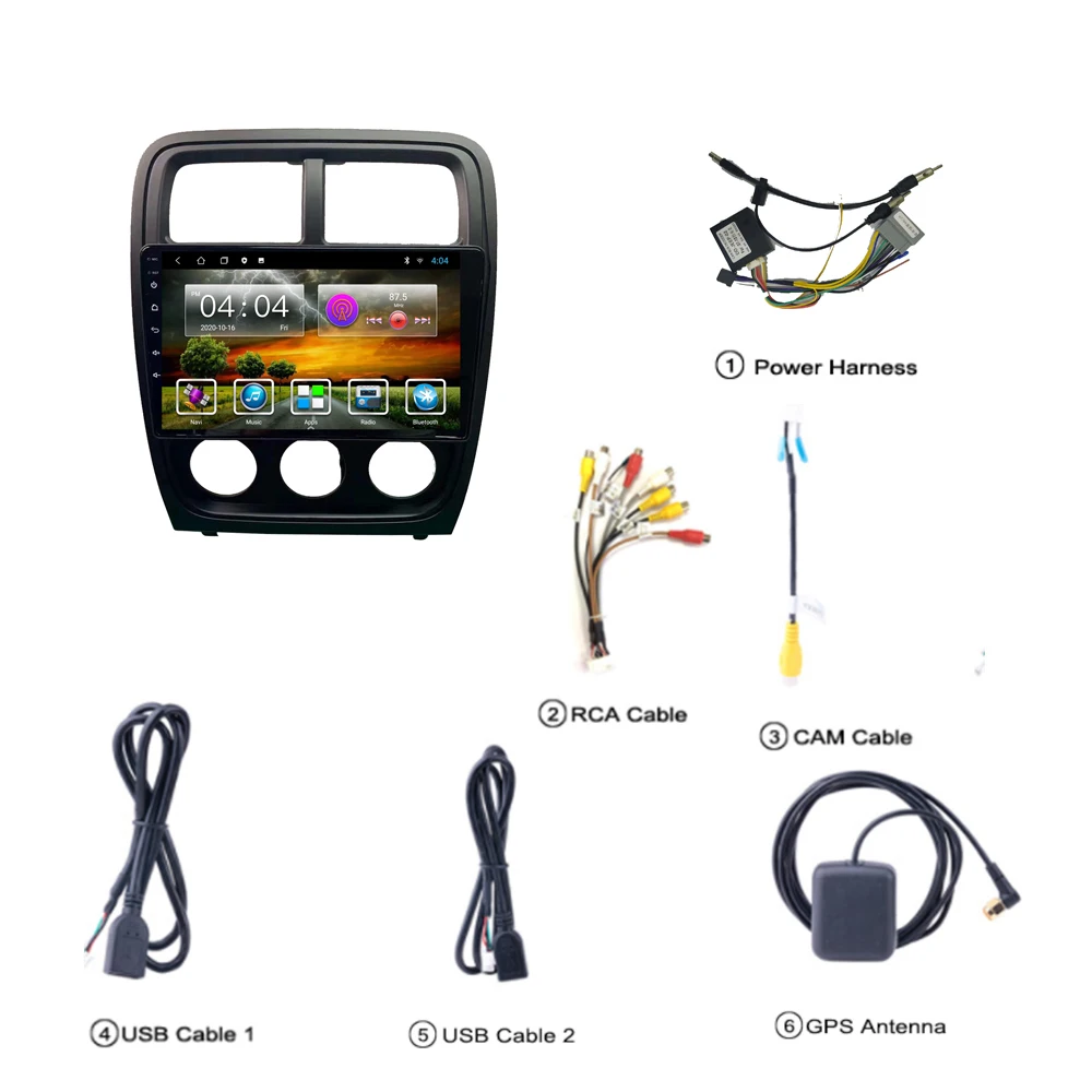 Автомобильный мультимедийный проигрыватель easteregg 2 Din 2009 дюйма Android FM BT GPS