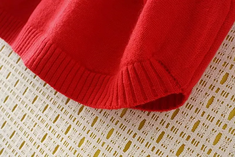 Neploe осень зима плюс размер свитер для женщин 4xl патч карманы повседневные поддельные две части рубашка-воротник трикотаж Pull Femme 46375