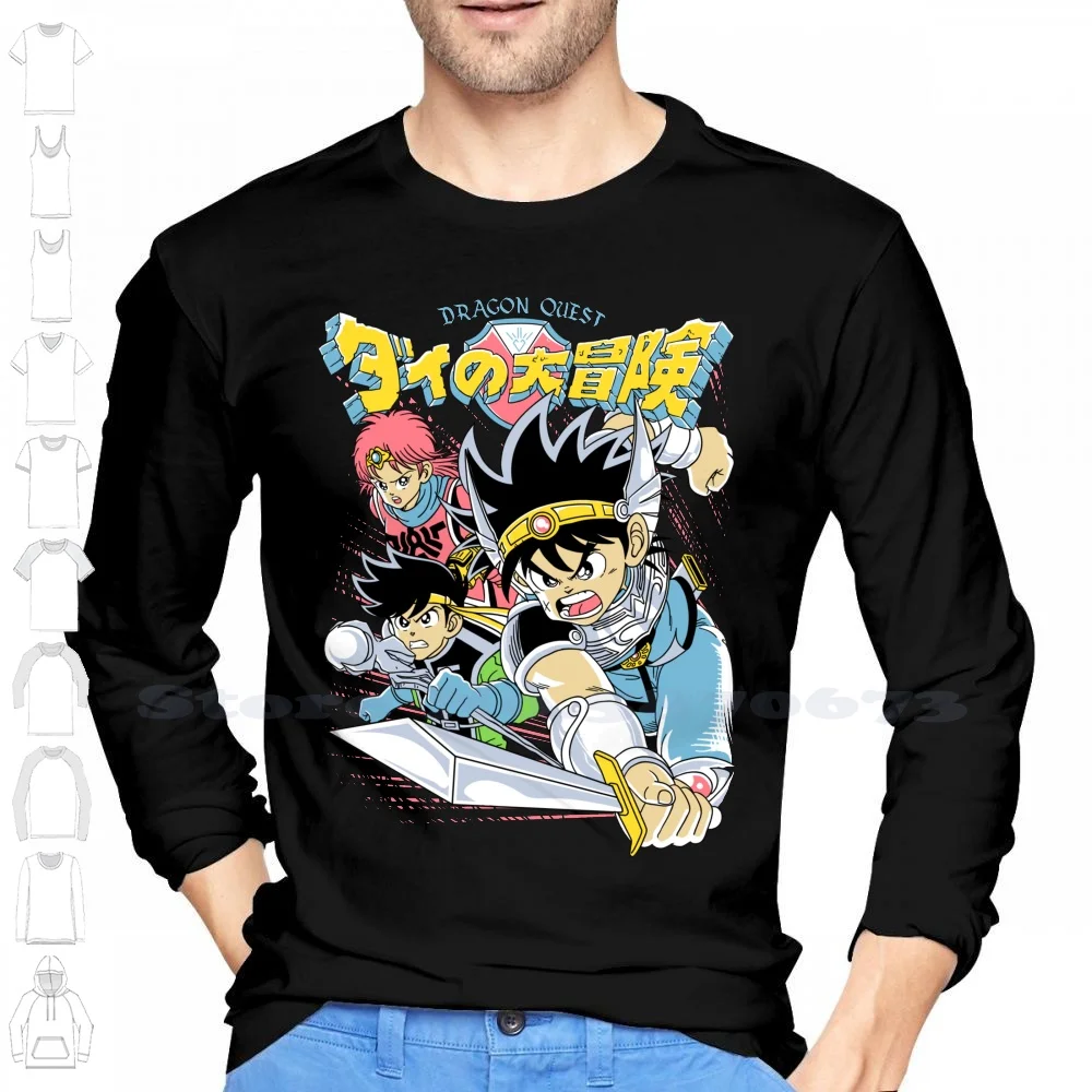 Camisa Exclusiva Anime Fly & Baran - Dragon Quest Mangá