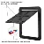 NIPEECO Pet Screen Door Sliding Safety Dogs Cats Door with Magnetic Flap Auto for Exterior Doors Lockable Pet Gate