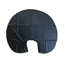 1 шт., накидка для стрижки волос, короткая, прочная, удобная, водонепроницаемая, Парикмахерская накидка, фартук для стилиста, для салона, дома, парикмахерской