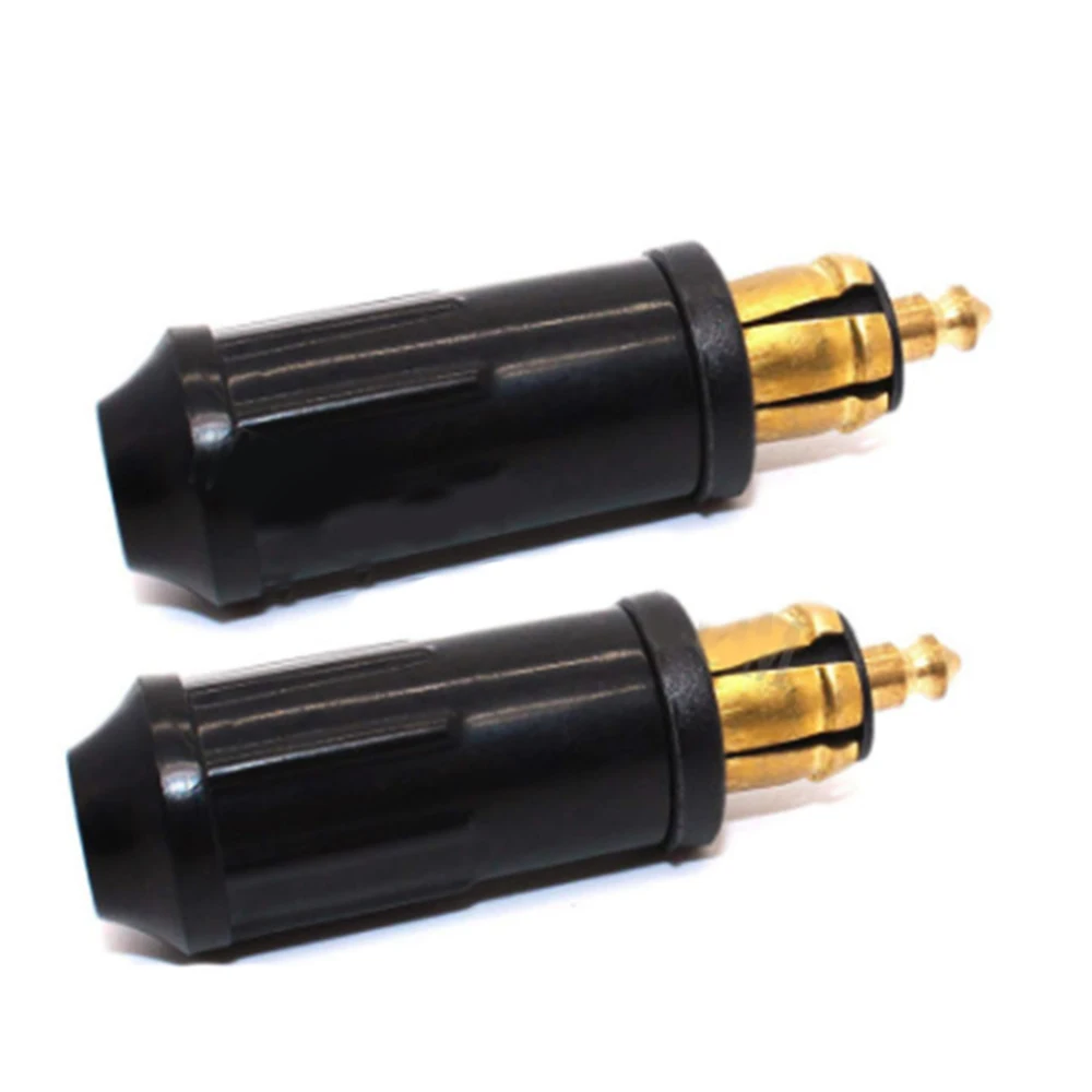 

2PCS DIY 12v Cigarette Lighter Adapter Male Plug EuropeanType Connector Fits BMW Motorcycles