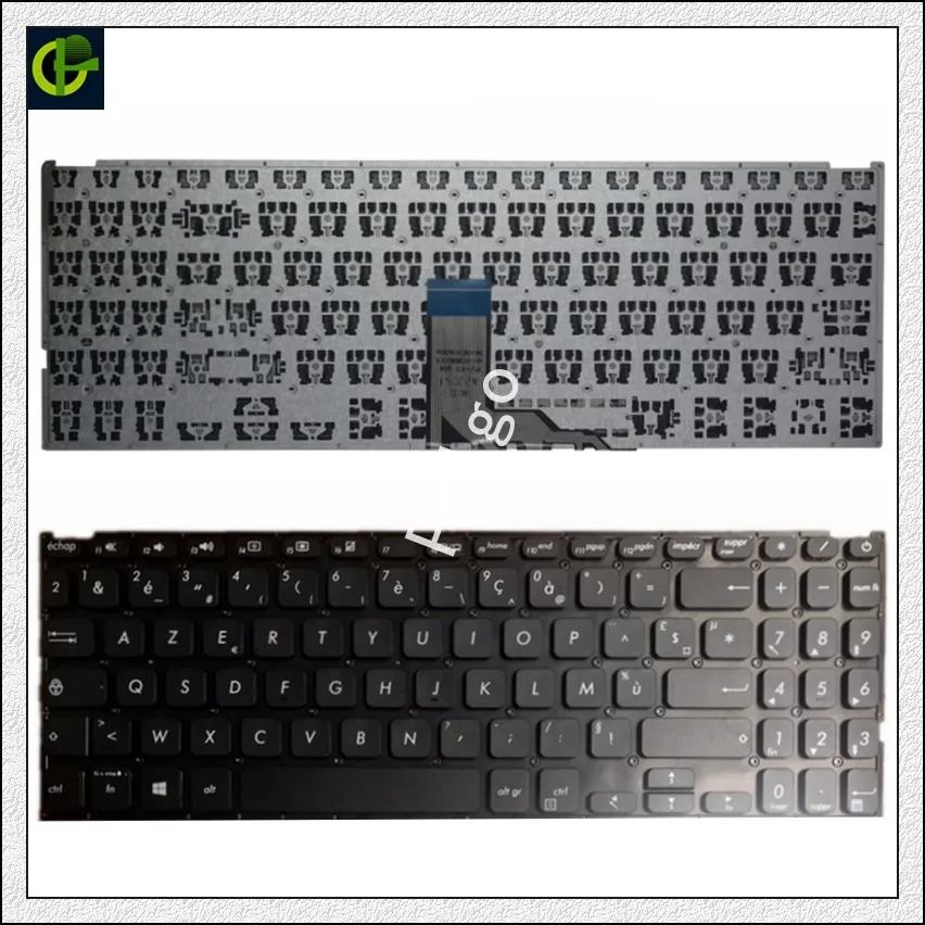 Французская клавиатура с раскладкой Azerty для ASUS VivoBook 15 X509 X509FA X509FA-DB51 X509FB X509FJ X509FL