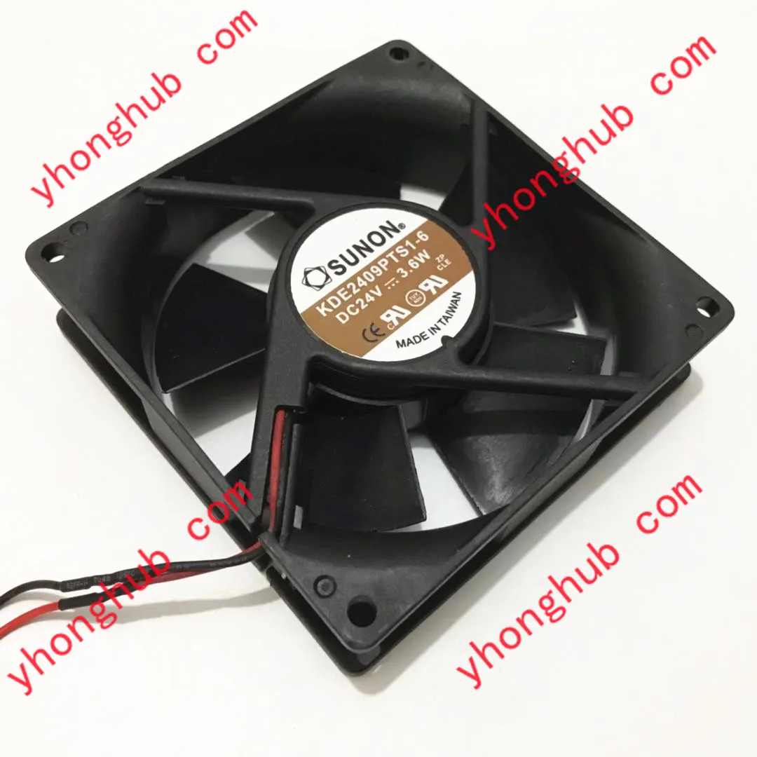 

SUNON KDE2409PTS1-6 DC 24V 3,6 W 90x90x25mm вентилятор охлаждения сервера
