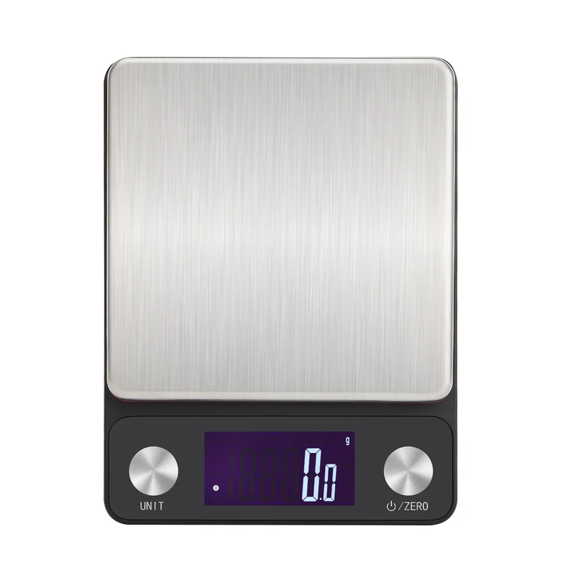 5 кг/3 кг 0,1 г lcd электрические цифровые кухонные весы электронные пищевые весы измерительные инструменты с прозрачный лоток g/lb/gn/tl/ml/ct/oz/ozt