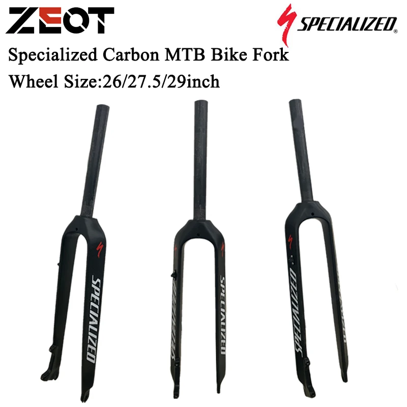 Specialized Mtb Fork Full Carbon Fiber Bike Front Fork 26/27.5/29