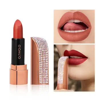 

Matte Lipstick Moisturizing Waterproof Non-stick Cup High Color Rendering Lipstick Not easy To Fade Lasting Lip Makeup TSLM1